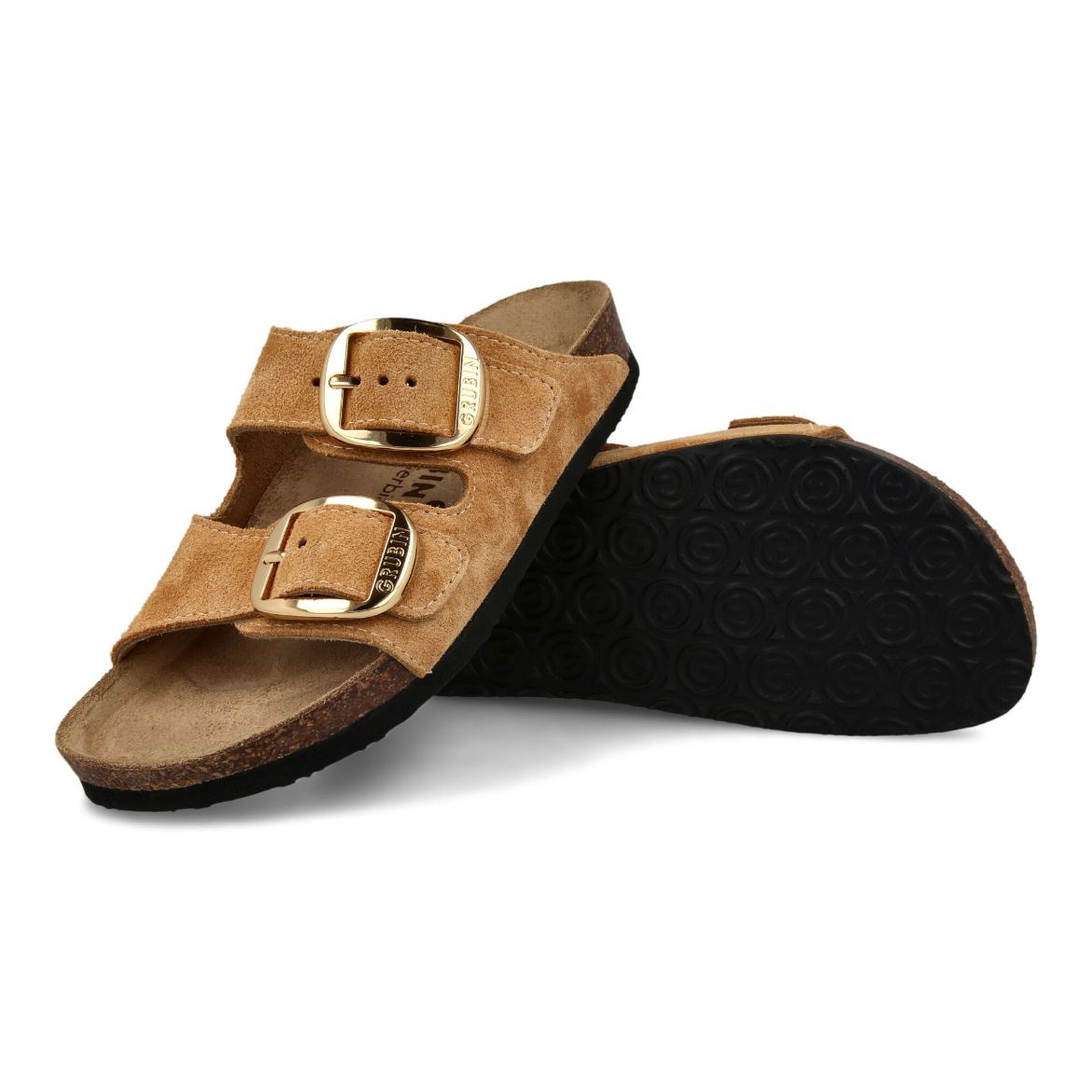 Bild von Kasmir Damen Slipper Big Buckle