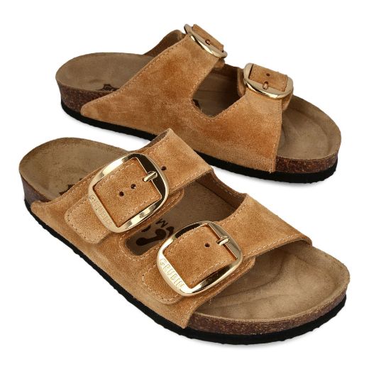 Bild von Kasmir Damen Slipper Big Buckle