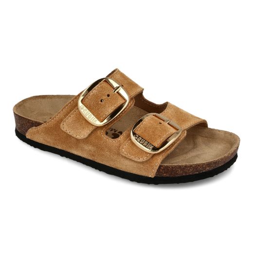 Bild von Kasmir Damen Slipper Big Buckle