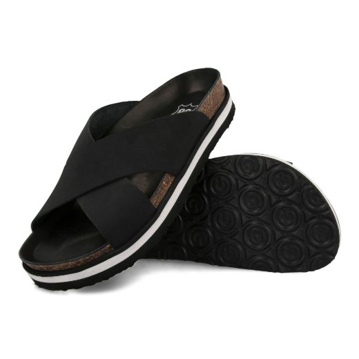 Bild von Lyon Damen Plateau Slipper