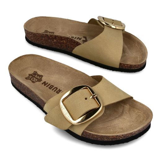 Bild von Fjord Damen Slipper Big Buckle