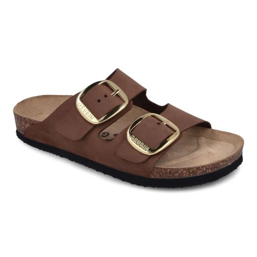 Bild von Kasmir Damen Slipper Big Buckle