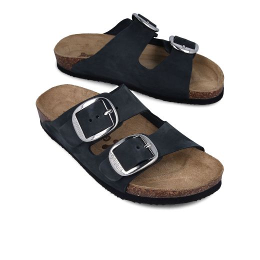 Bild von Kasmir Damen Slipper Big Buckle