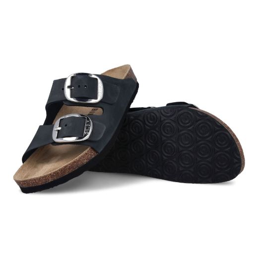 Bild von Kasmir Damen Slipper Big Buckle