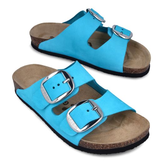 Picture of Kasmir Women Slippers Big Buckle