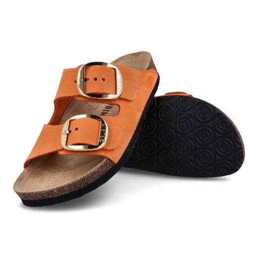 Bild von Kasmir Damen Slipper Big Buckle