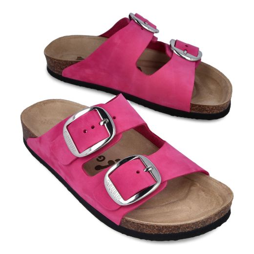 Bild von Kasmir Damen Slipper Big Buckle