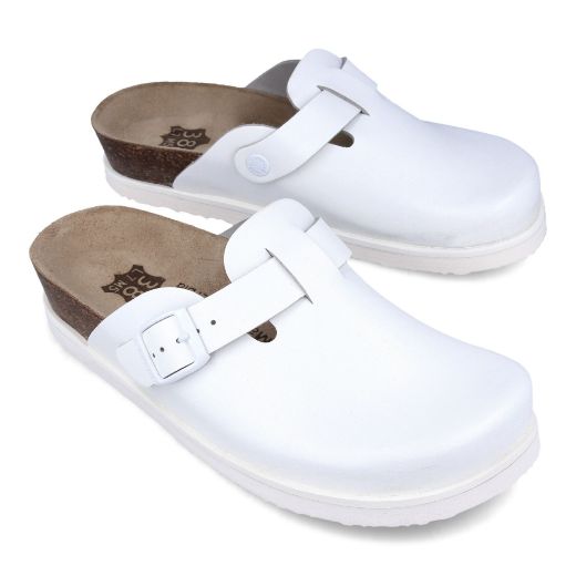 Bild von Katar Damen Clog Professional Plateau Leder