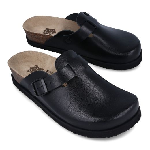 Bild von Katar Damen Clog Professional Plateau Leder