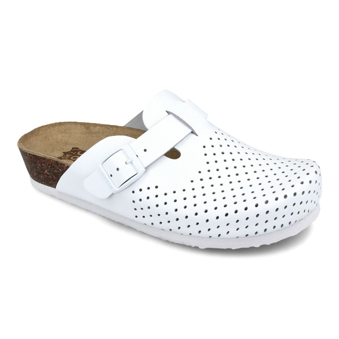 Bild von Beograd Damen Clog Professional Plateau Leder Strap