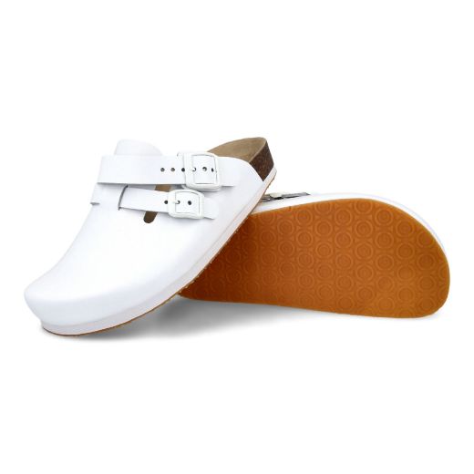 Picture of Kuba Women Clog Professional Leather Anti-Slip Pads