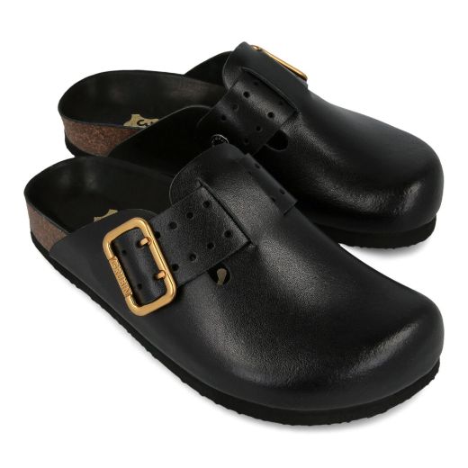 Picture of Enis Ladies Clog Leather