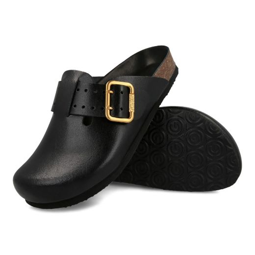 Picture of Enis Ladies Clog Leather