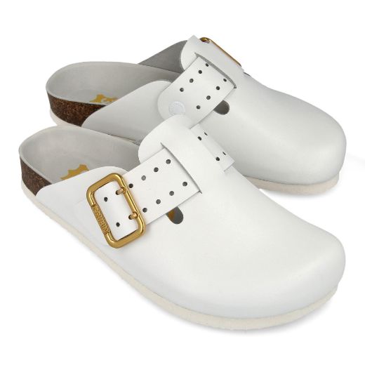 Picture of Enis Ladies Clog Leather